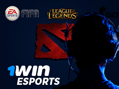 Esports & video games available for betting at 1win